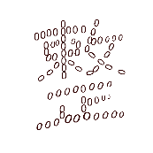 看图猜成语很多小圆圈组成整字的答案是什么?