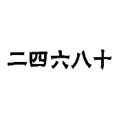 看图猜成语二四六八十的答案是什么?