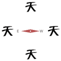 上下左右各一个天字是什么成语