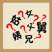姑姨女父兄舅，很多问号。是什么成语