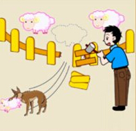 疯狂猜成语狼叼着羊跑了是什么答案