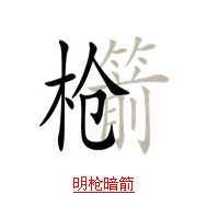 疯狂猜成语中所有和枪相关的成语关卡答案