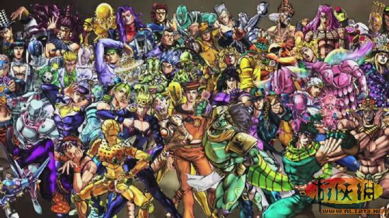 jojo全明星大乱斗_《JUMP全明星大乱斗V》JOJO角色参