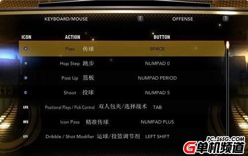 nba2k怎么空接_NBA2K14怎么空接_2k14键盘怎么玩空接