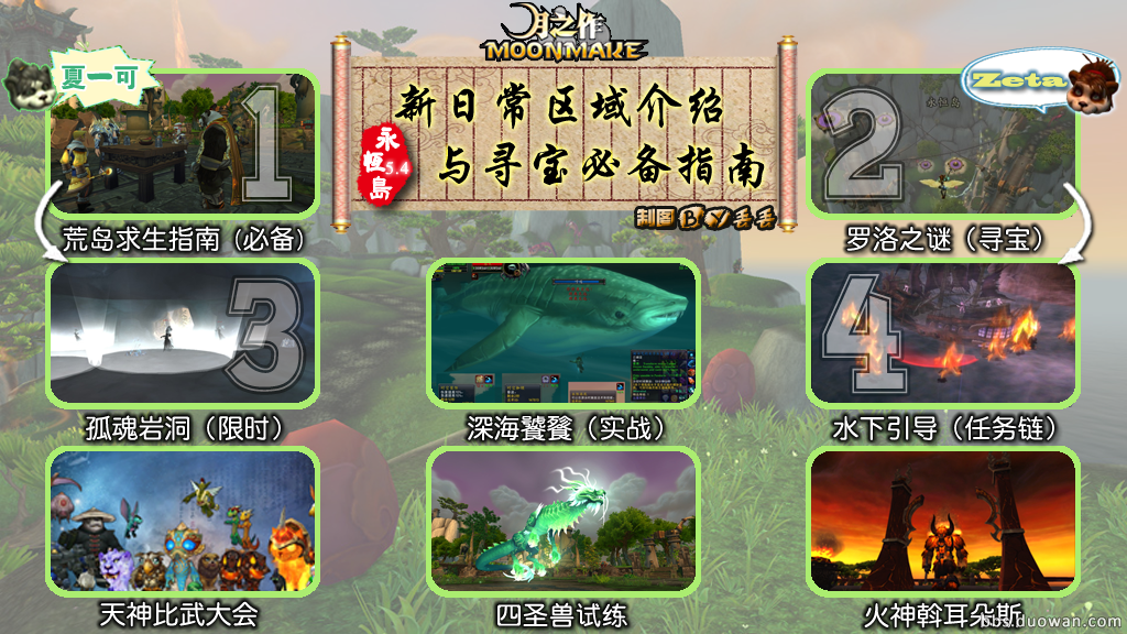 罗洛之谜任务攻略_魔兽5.4永恒岛罗洛之谜周常任