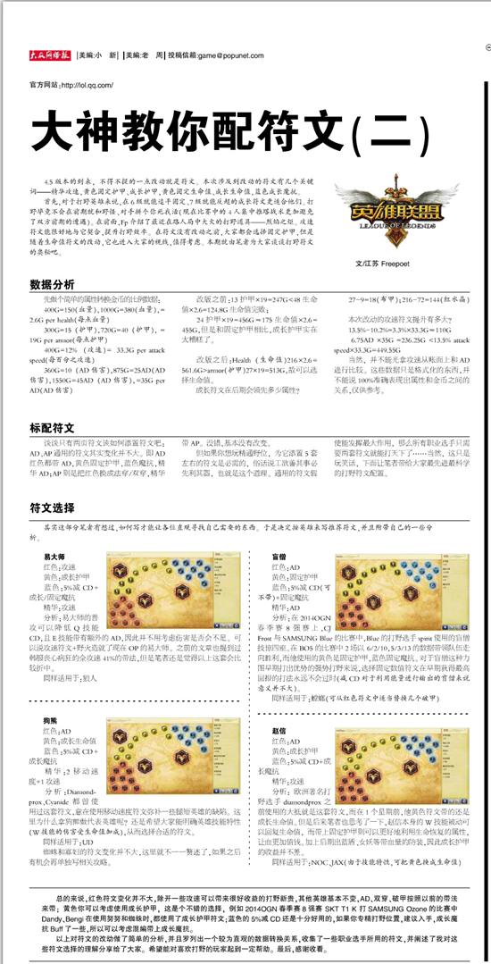 lol打野符文_LOL符文攻略：Faker打野和辅助ADC符文(2)