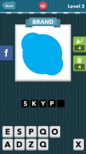 Blue speech bubble.|Brand|icomania answers|icomania cheats|_S