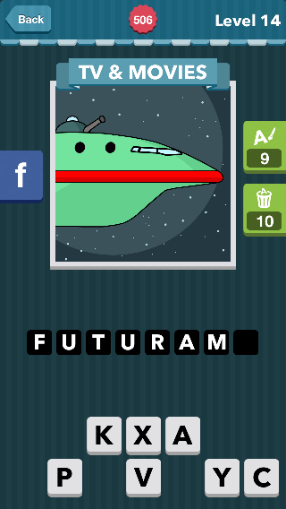 A space shuttle or ship that’s green and red.|TV&Movies|ico