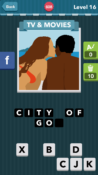 A woman with brown hair kissing a man with black hair|TV&Movi