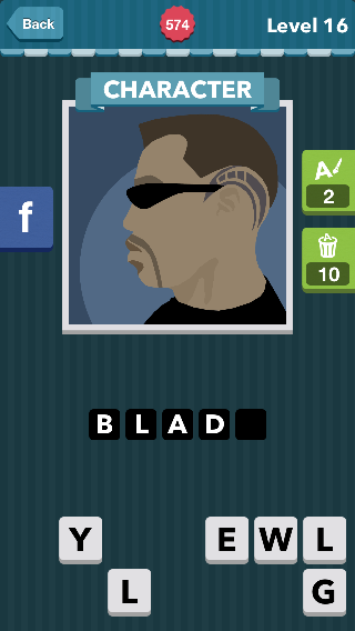 The side profile of a man with sunglasses and a goatte.|Chara