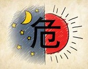 成语玩命猜危字一半在夜晚一半在白天答案是什么？