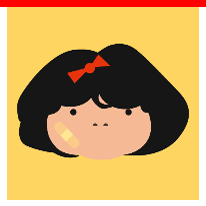 疯狂猜图黑色头发扎着红色蝴蝶结的小女孩