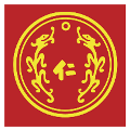 疯狂猜图红色背景两条黄色的龙中间一个仁_品牌