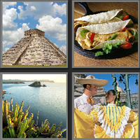 墨西哥_看图拼字答案及图片